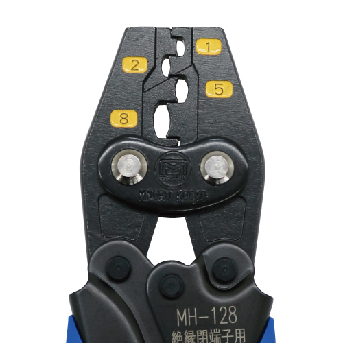 MH-128 ハンドプレス(絶縁被覆付閉端接続子用)｜電設工具のメーカー