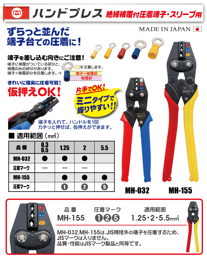 ビッグ割引 ミルポートパンドウイット 圧着端子用手動工具 CT-1525