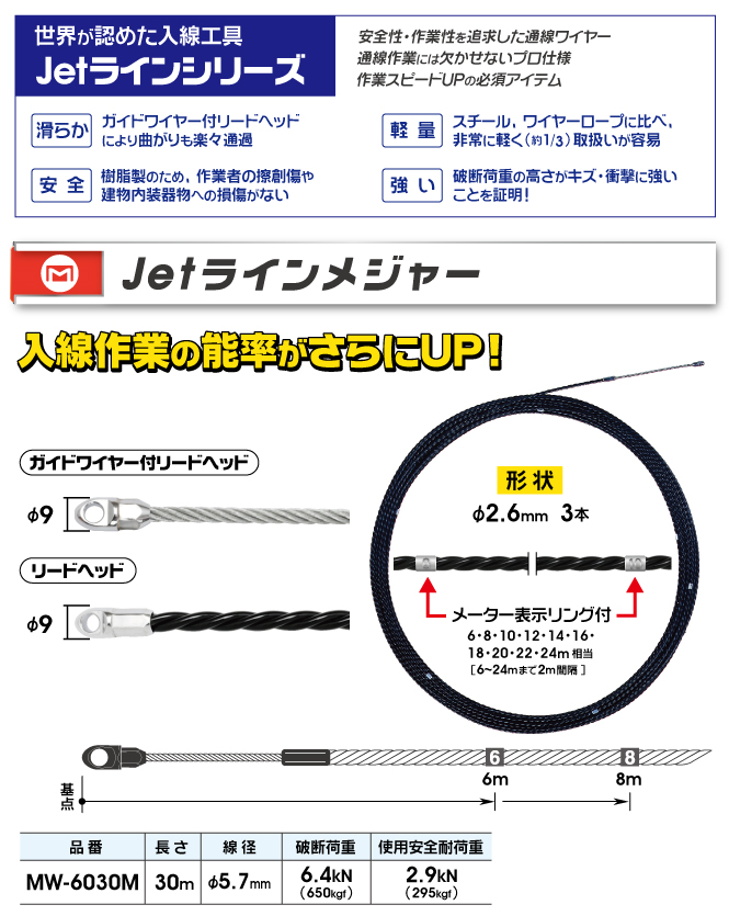 マーベル スネークライン φ5mm-50m MW-550S - 1